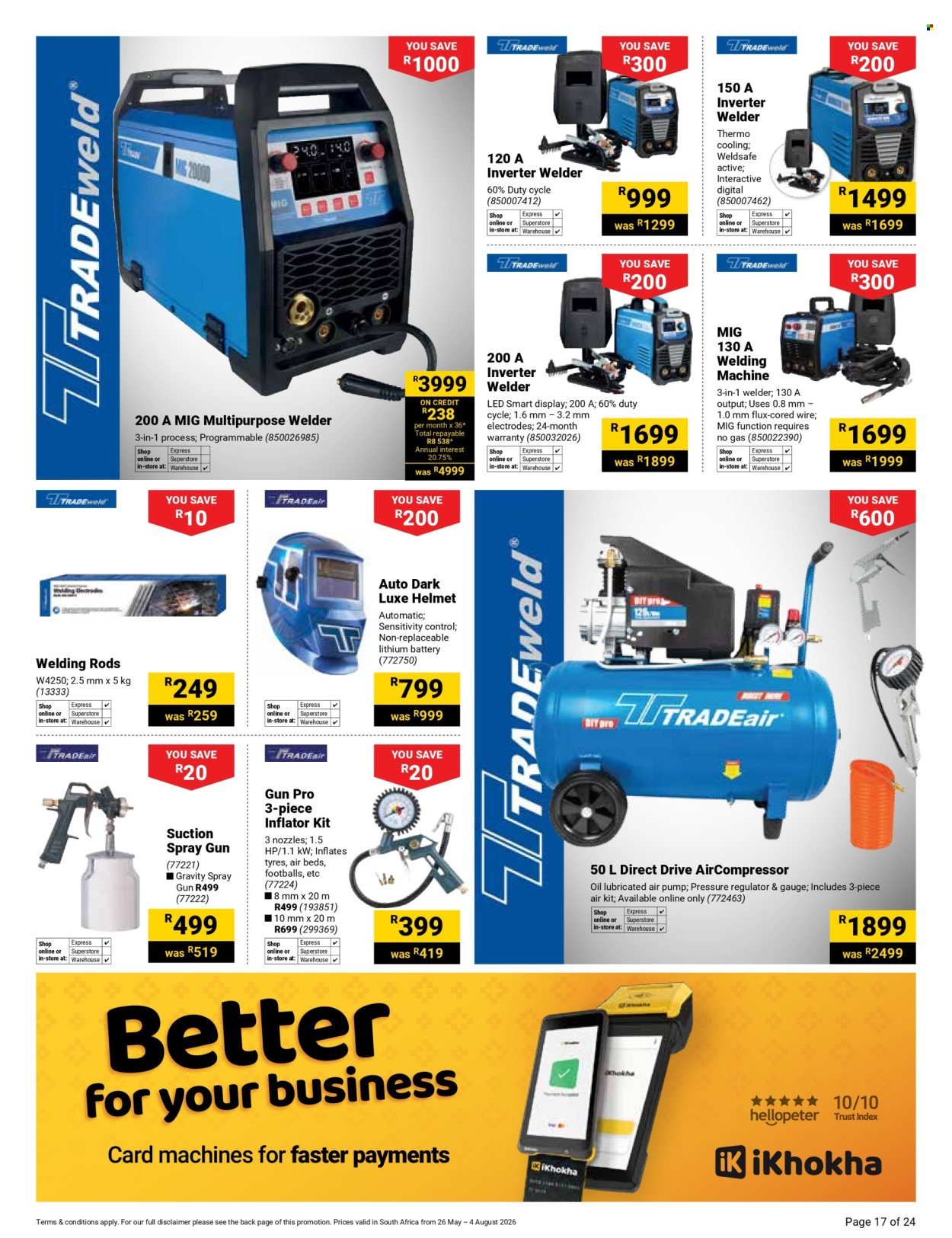 BUILDERS specials - Tools & PPE Promotion