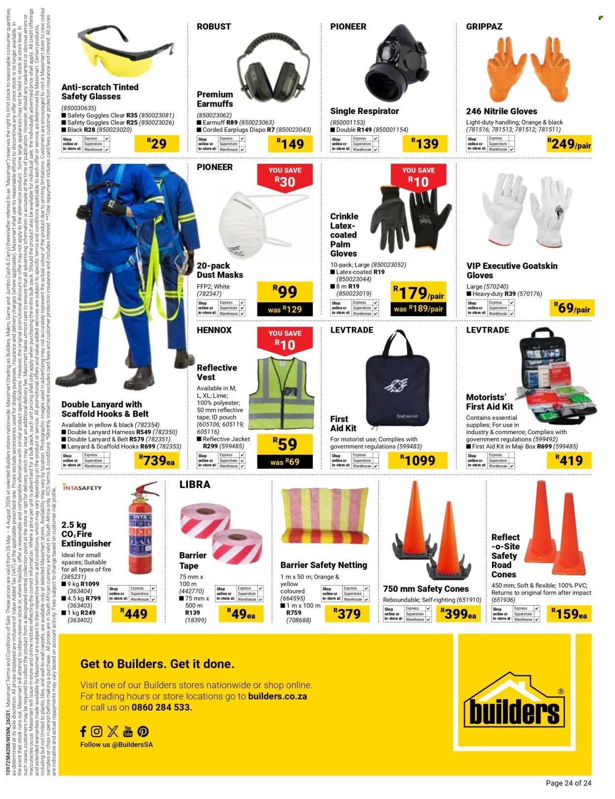 BUILDERS specials - Tools & PPE Promotion