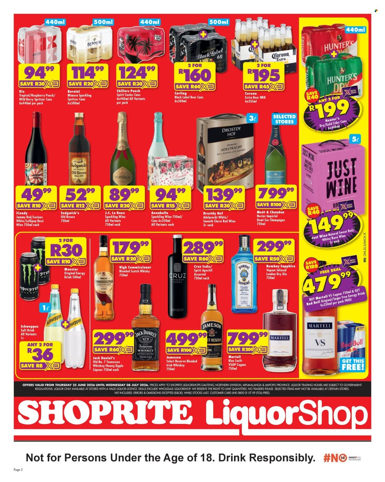 SHOPRITE specials - LiquorShop Low Price Lowduuuma Gauteng
