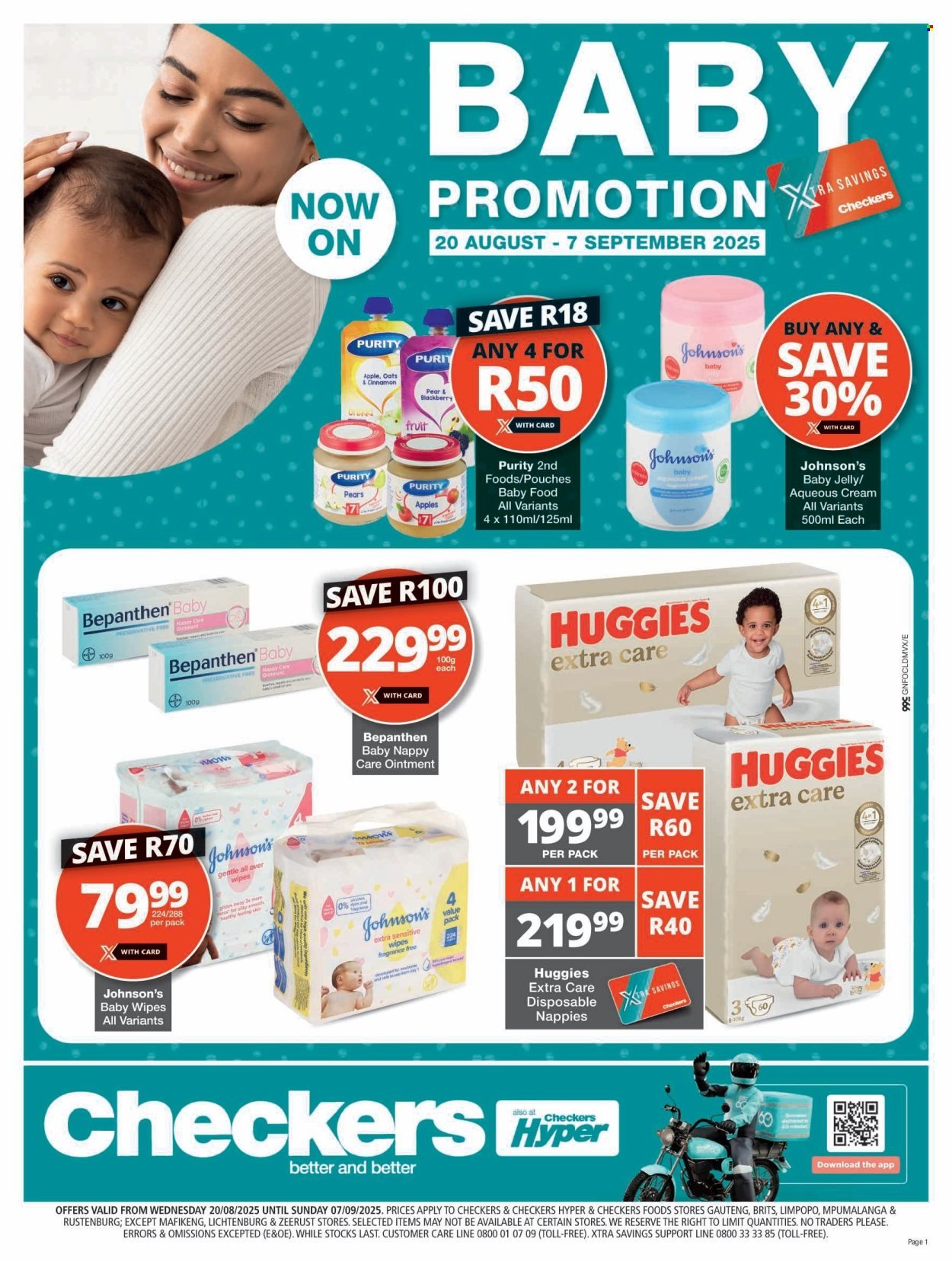 CHECKERS specials - Baby Promotion (2025-08-20 - 2025-09-07) | 1
