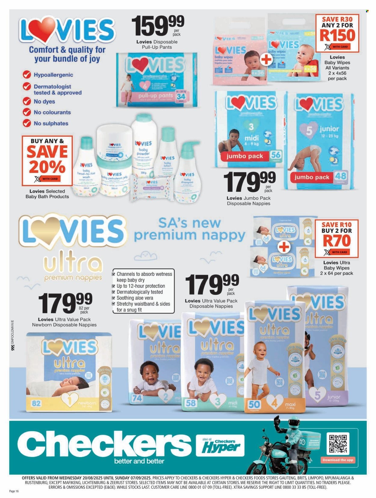 CHECKERS specials - Baby Promotion (2025-08-20 - 2025-09-07) | 16