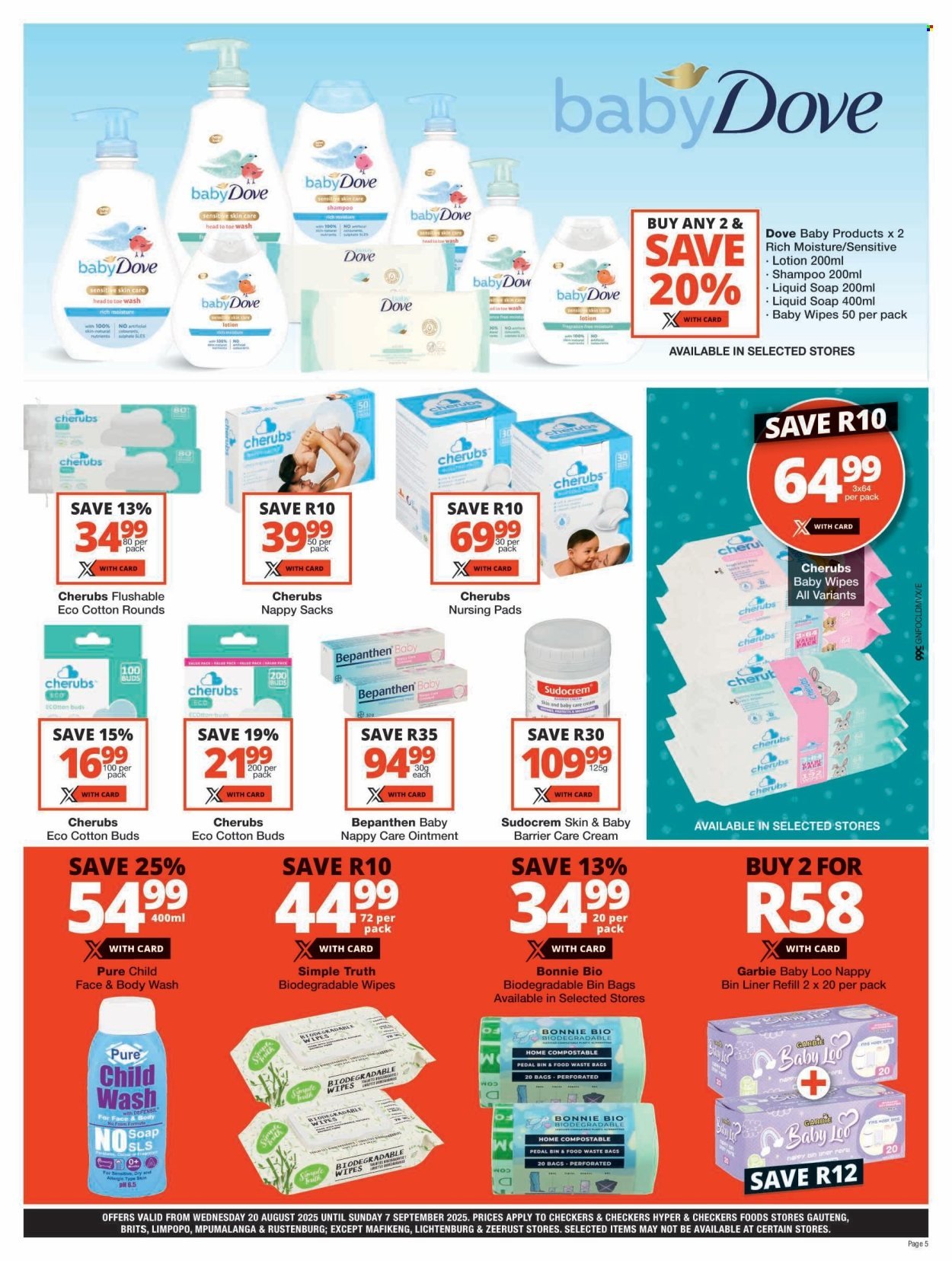 CHECKERS specials - Baby Promotion (2025-08-20 - 2025-09-07) | 5