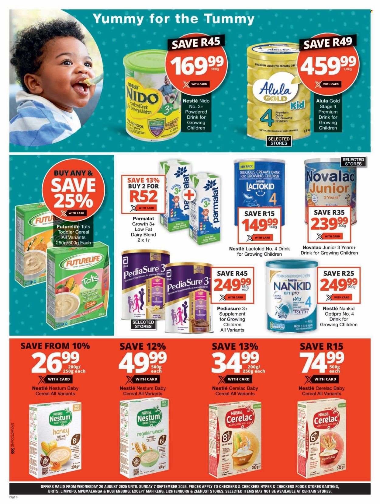 CHECKERS specials - Baby Promotion (2025-08-20 - 2025-09-07) | 8
