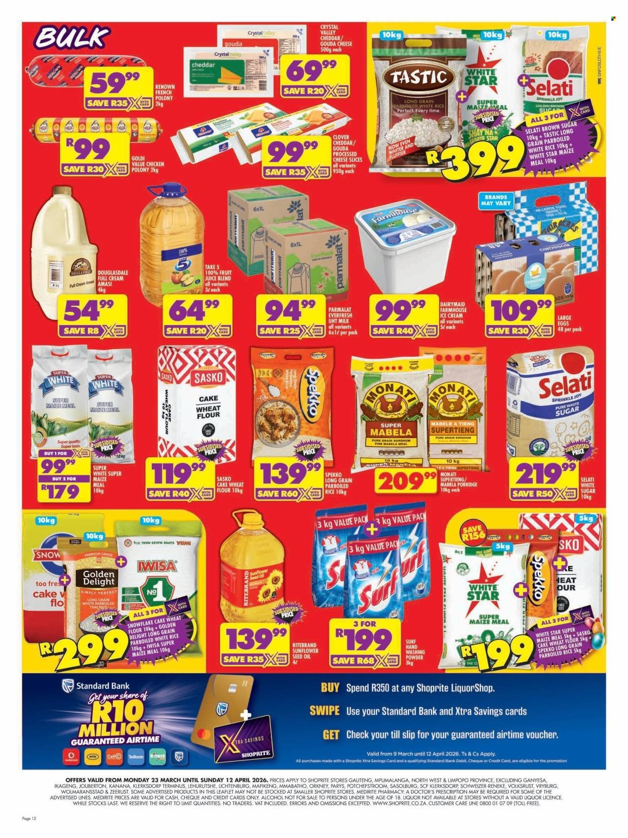 SHOPRITE specials - Easter Deals Gauteng (2026-03-23 - 2026-04-12) | 12