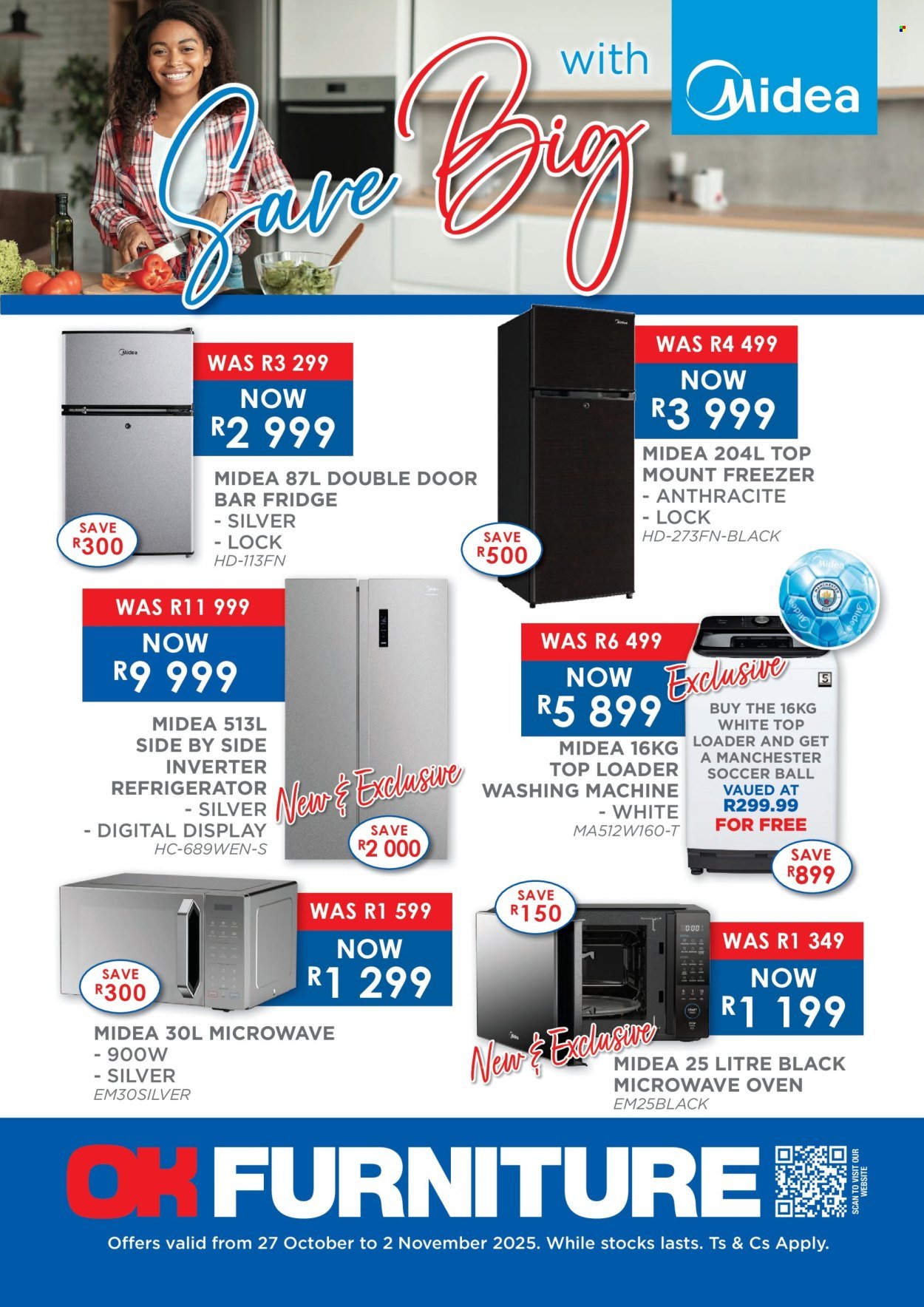 OK FURNITURE specials - From Monday 27 Oct 2025 (2025-10-27 - 2025-11-02) | 1