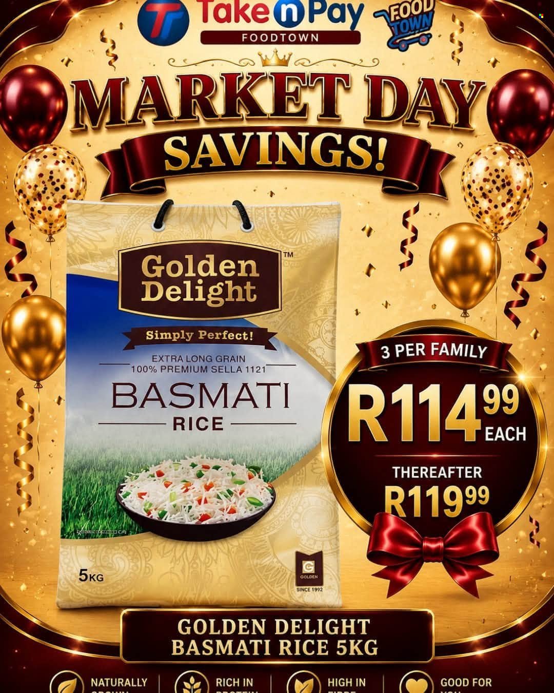 TAKE N PAY specials - From Tuesday 25 Aug 2026