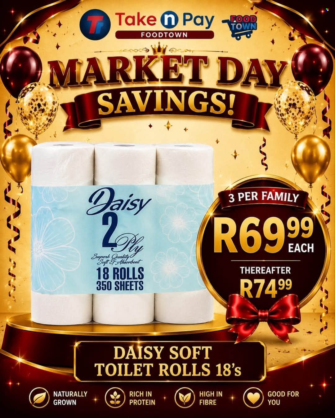 TAKE N PAY specials - From Tuesday 25 Aug 2026