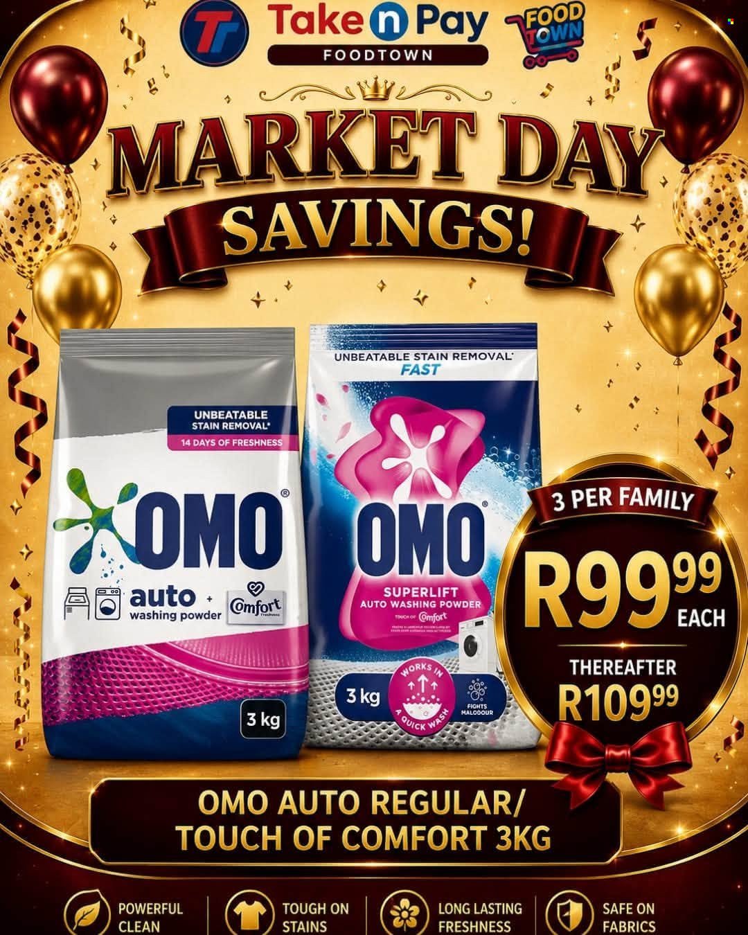 TAKE N PAY specials - From Tuesday 25 Aug 2026