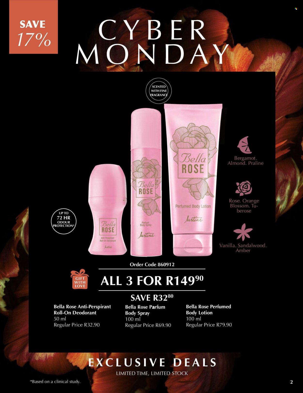 JUSTINE specials - CYBER MONDAY EXCLUSIVE DEALS (2025-12-08 - 2025-12-14) | 2