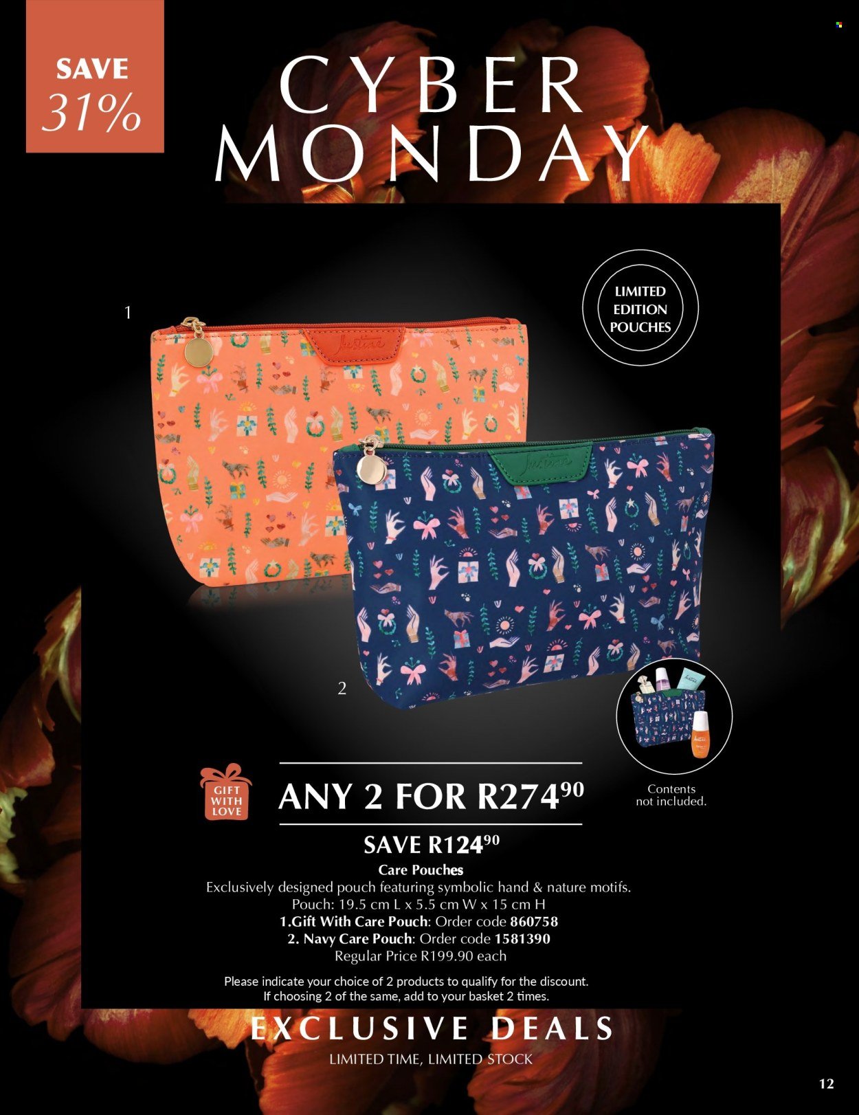 JUSTINE specials - CYBER MONDAY EXCLUSIVE DEALS (2025-12-08 - 2025-12-14) | 12