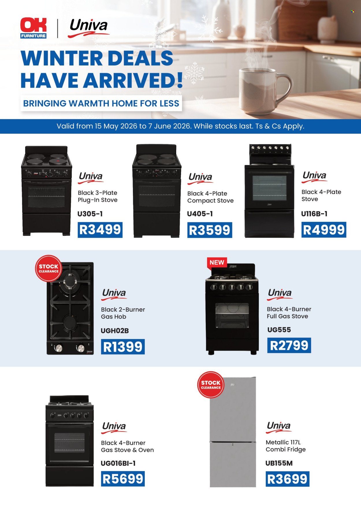 OK FURNITURE specials - From Friday 15 May 2026 (2026-05-15 - 2026-06-07) | 1