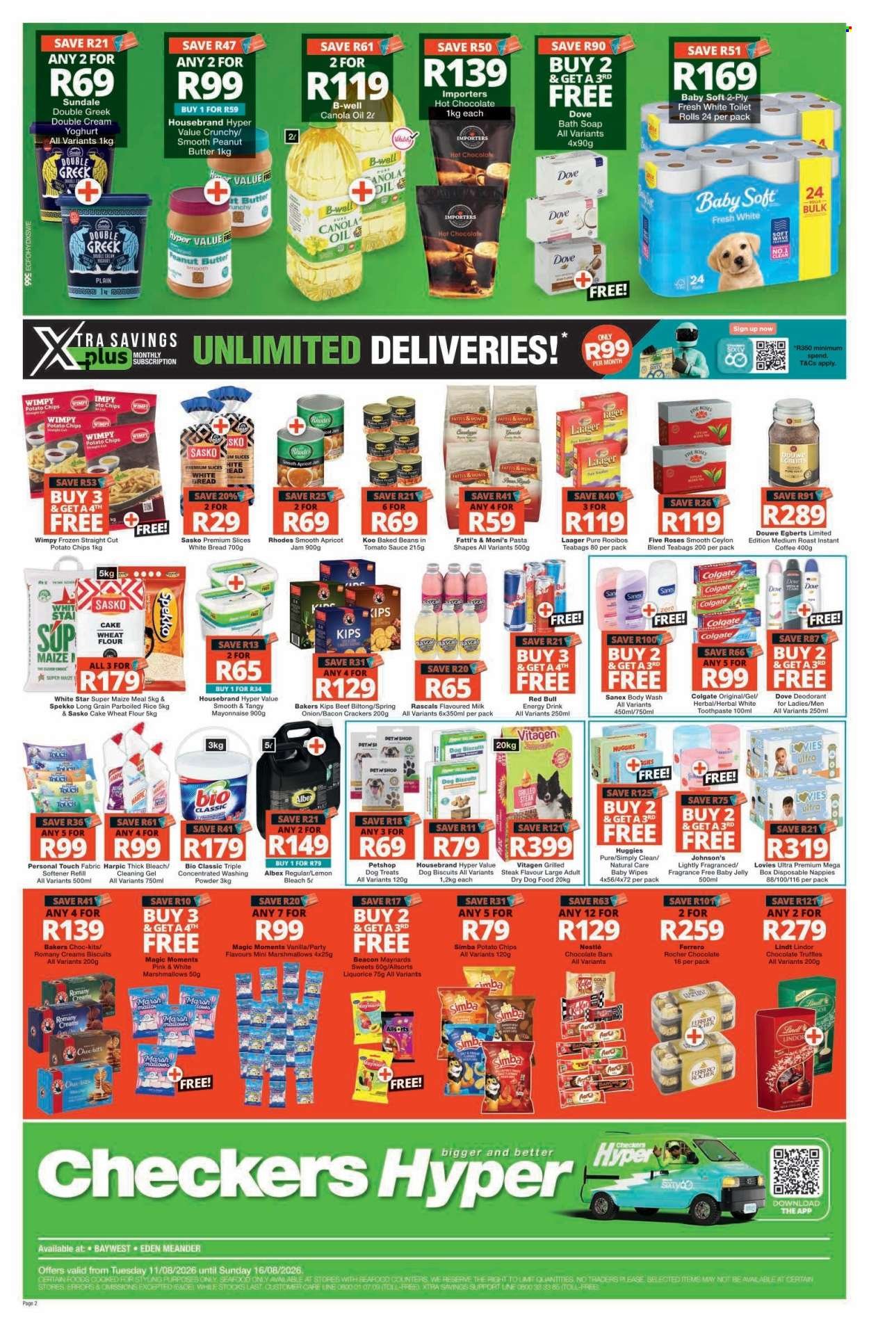 CHECKERS specials - Hyper August Mid-Month Promotion