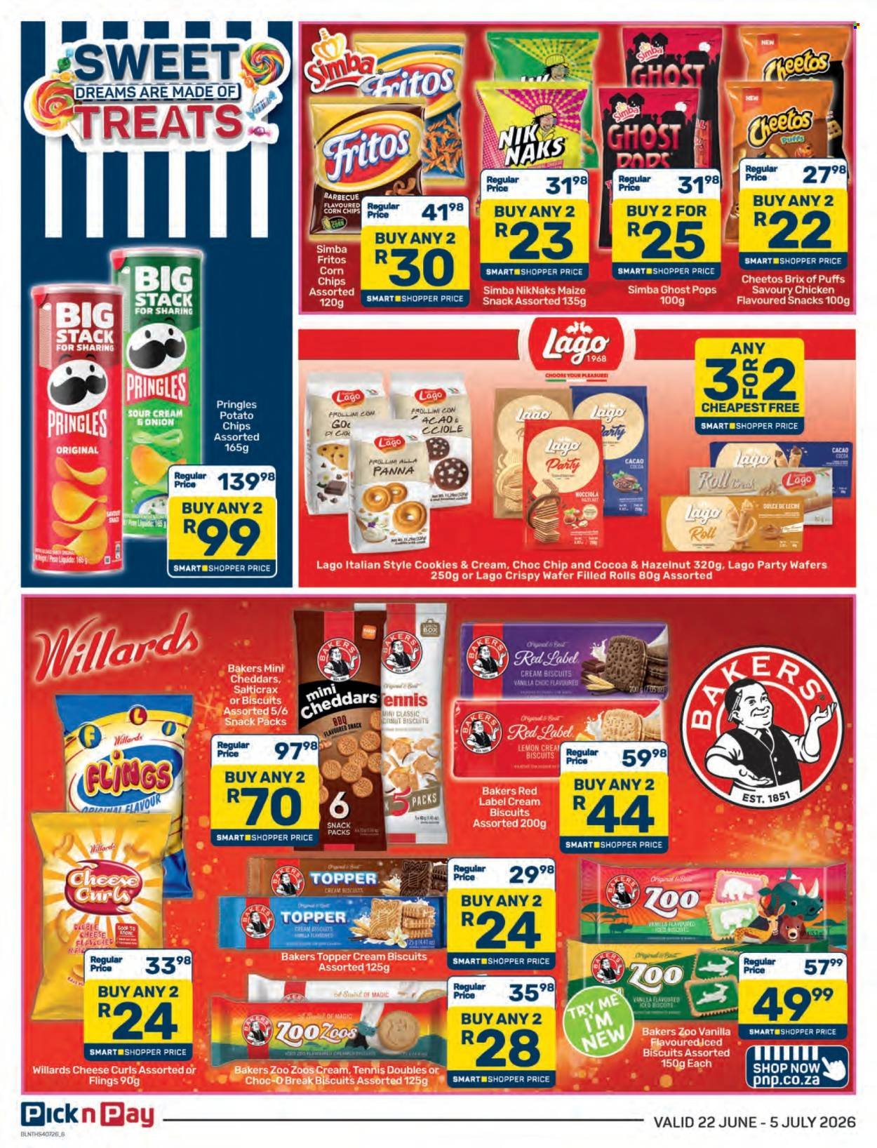 PICK N PAY specials - Sweets & Treats Specials