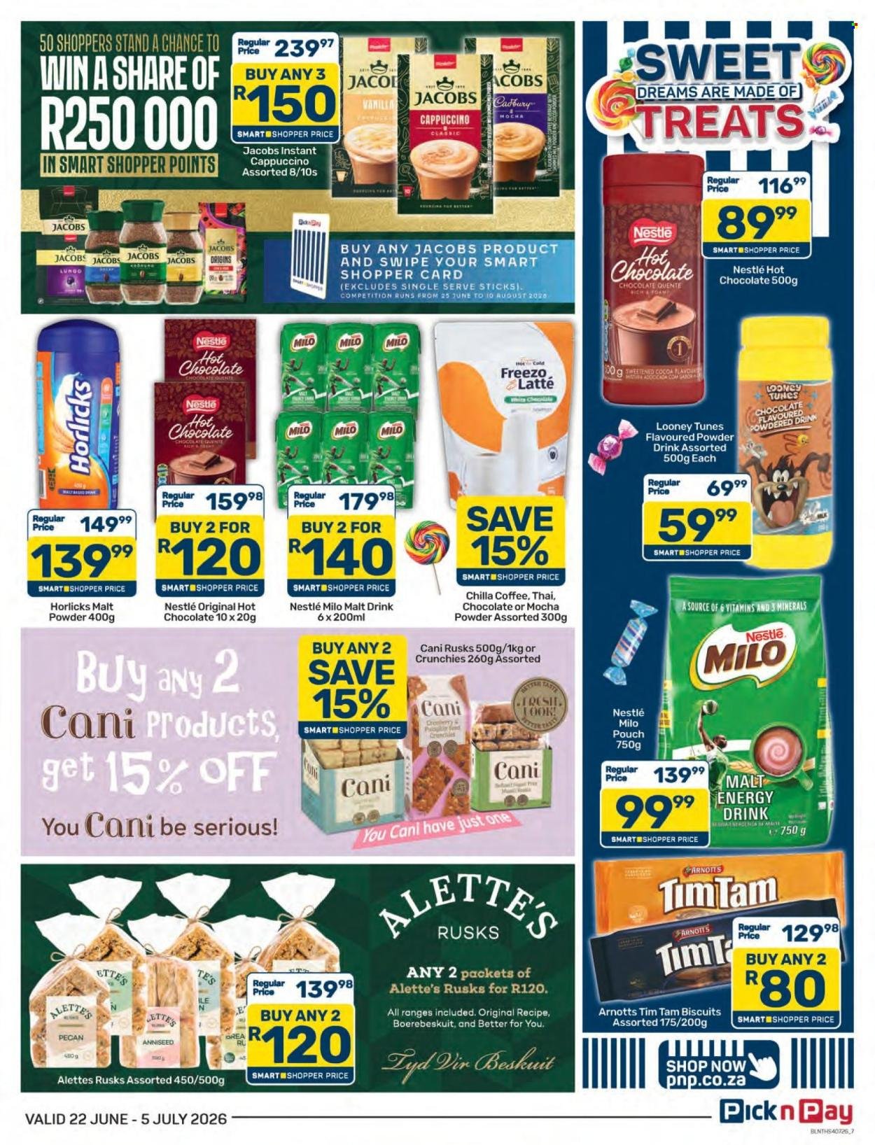 PICK N PAY specials - Sweets & Treats Specials