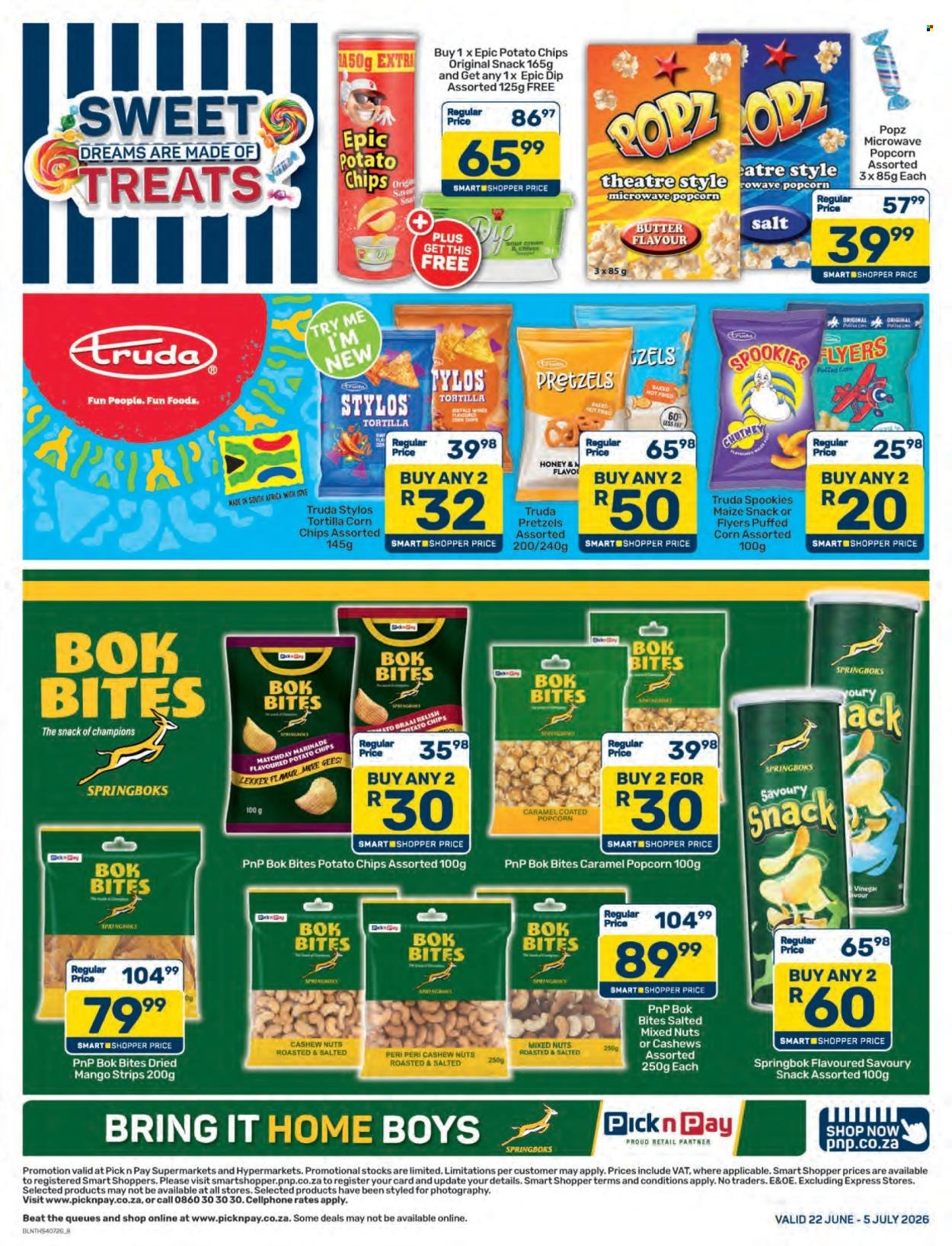 PICK N PAY specials - Sweets & Treats Specials