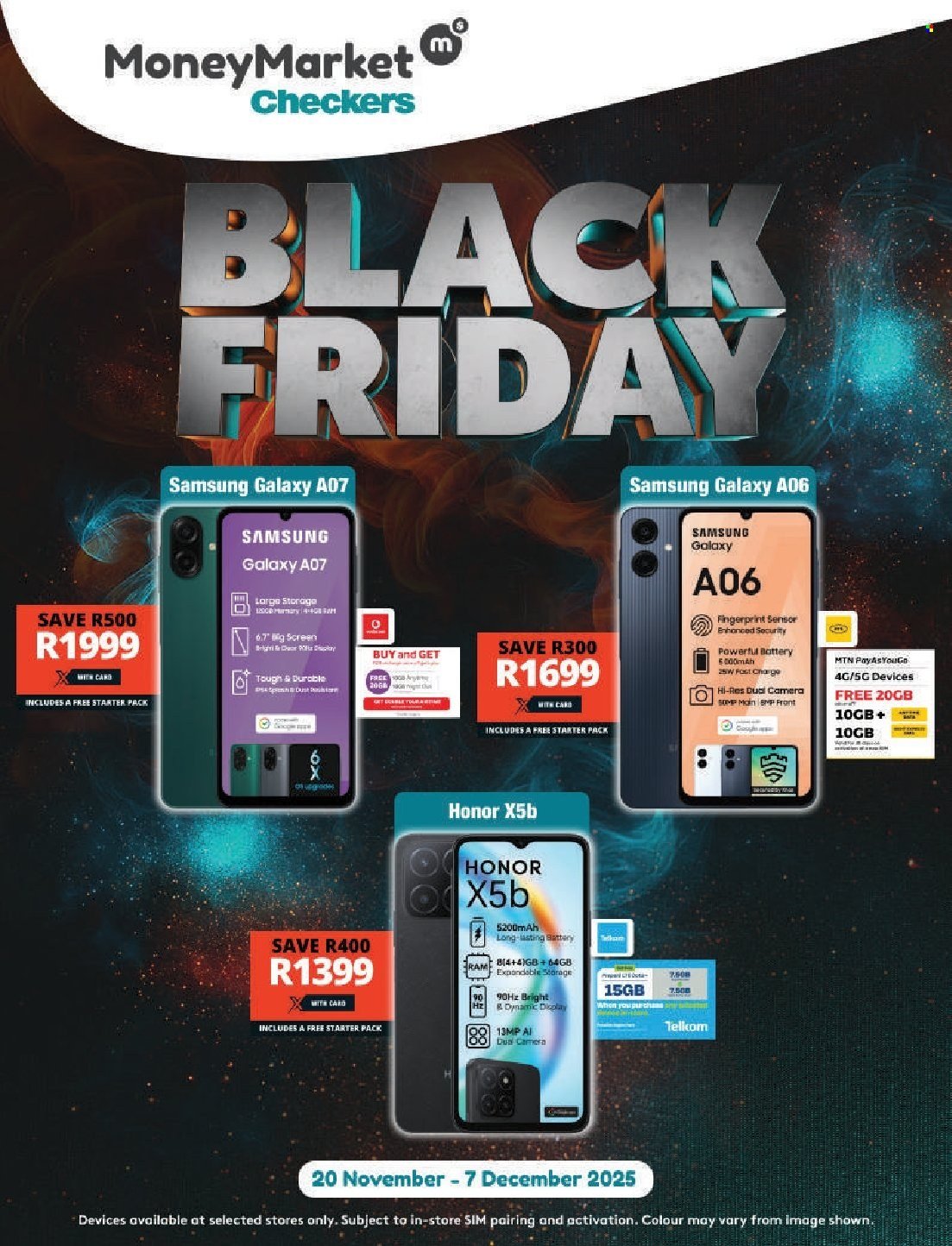 CHECKERS specials - Money Market Black Friday (2025-11-20 - 2025-12-07) | 1