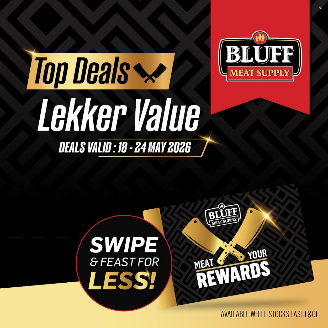 BLUFF MEAT SUPPLY specials - From Monday 18 May 2026 (2026-05-18 - 2026-05-24) | 1