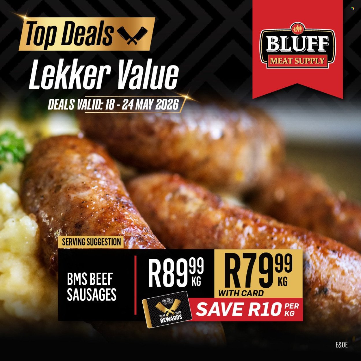 BLUFF MEAT SUPPLY specials - From Monday 18 May 2026 (2026-05-18 - 2026-05-24) | 2