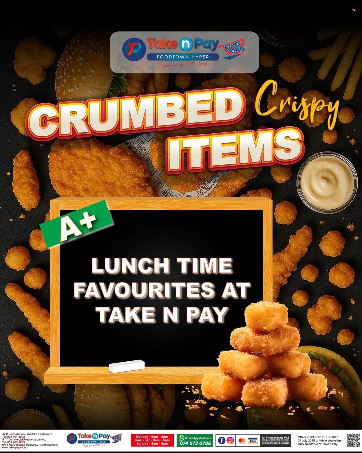 TAKE N PAY specials - From Monday 21 Jul 2025 (2025-07-21 - 2025-07-27) | 16