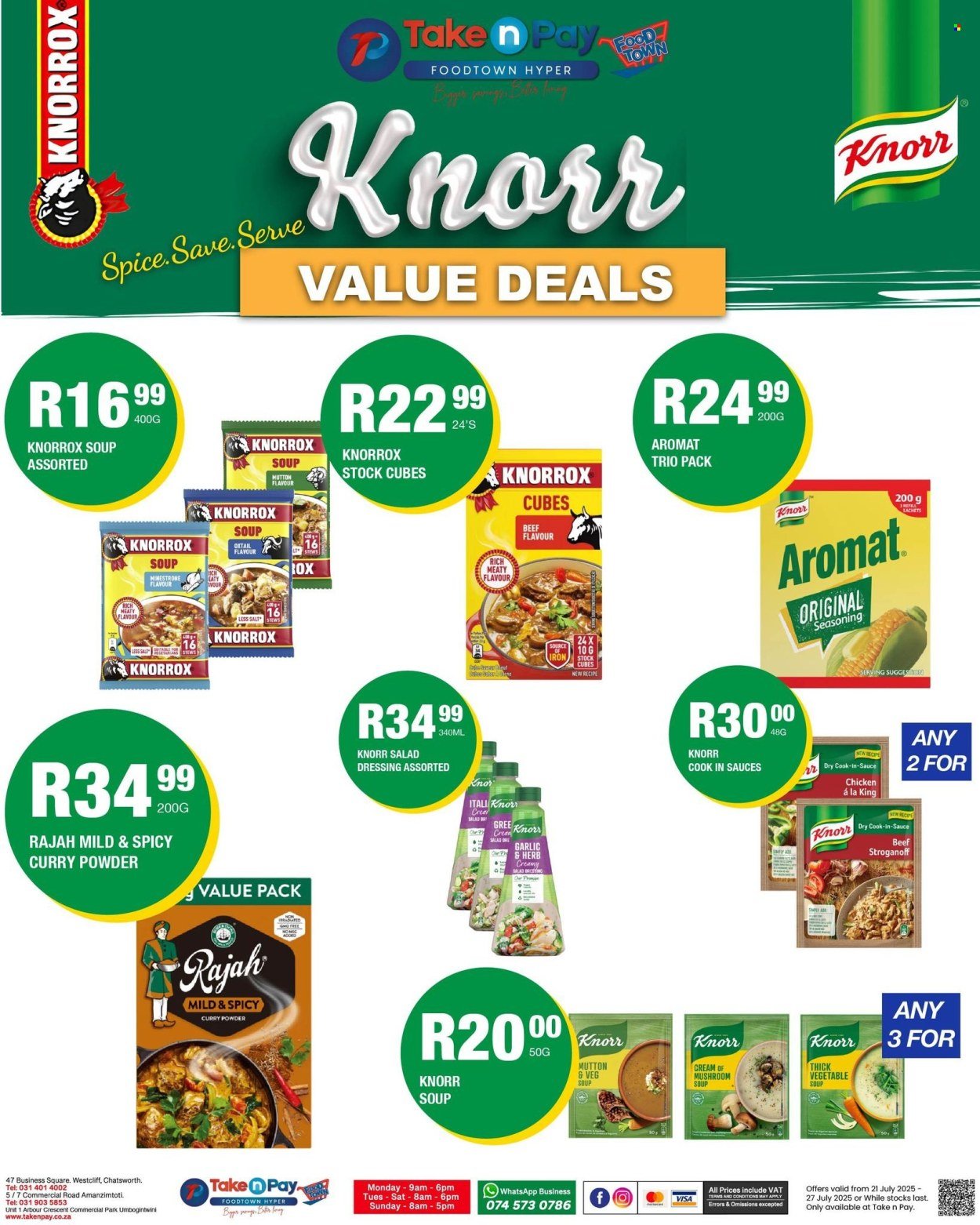 TAKE N PAY specials - From Monday 21 Jul 2025 (2025-07-21 - 2025-07-27) | 18