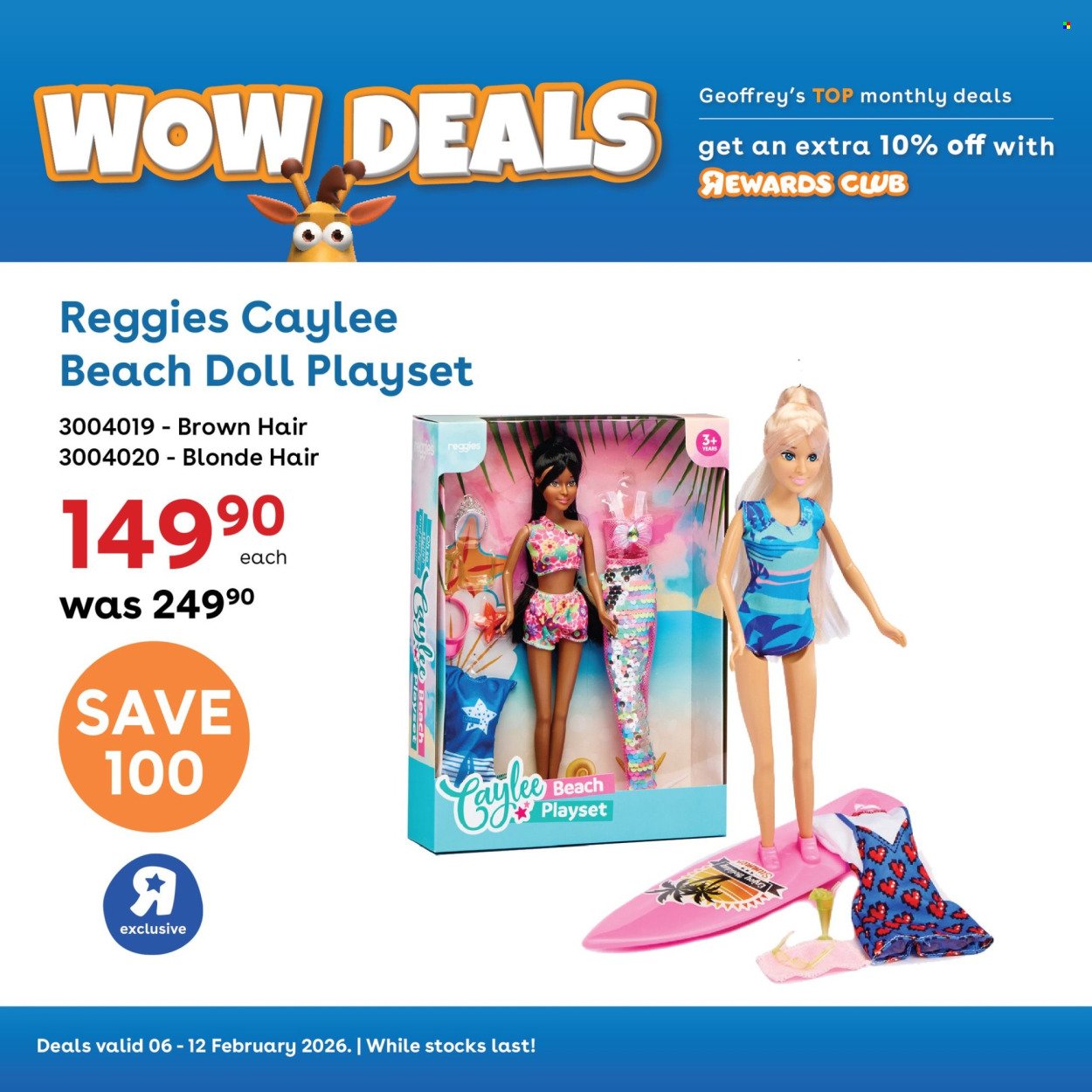 TOYS R US specials - From Friday 6 Feb 2026 (2026-02-06 - 2026-02-12) | 2