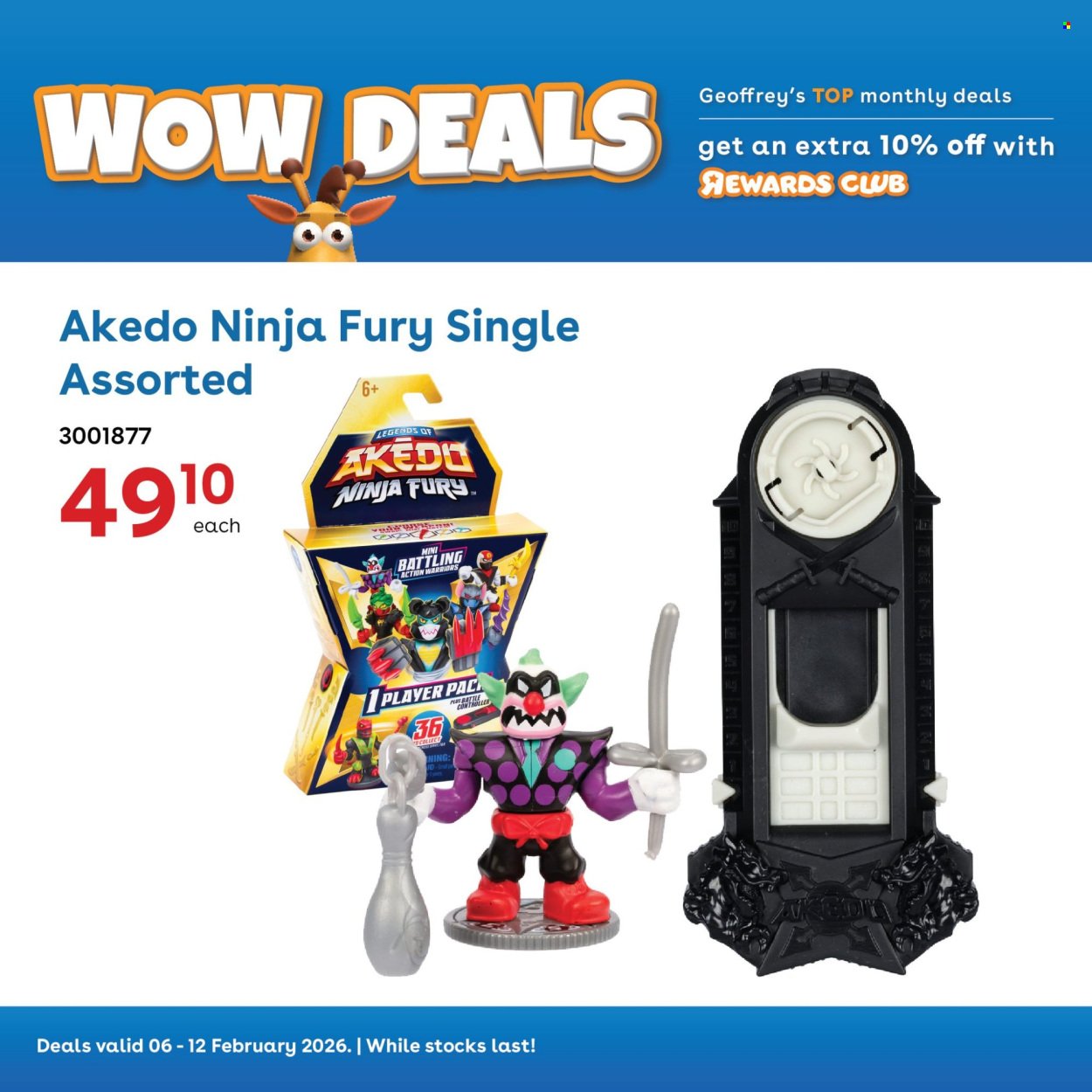 TOYS R US specials - From Friday 6 Feb 2026 (2026-02-06 - 2026-02-12) | 6