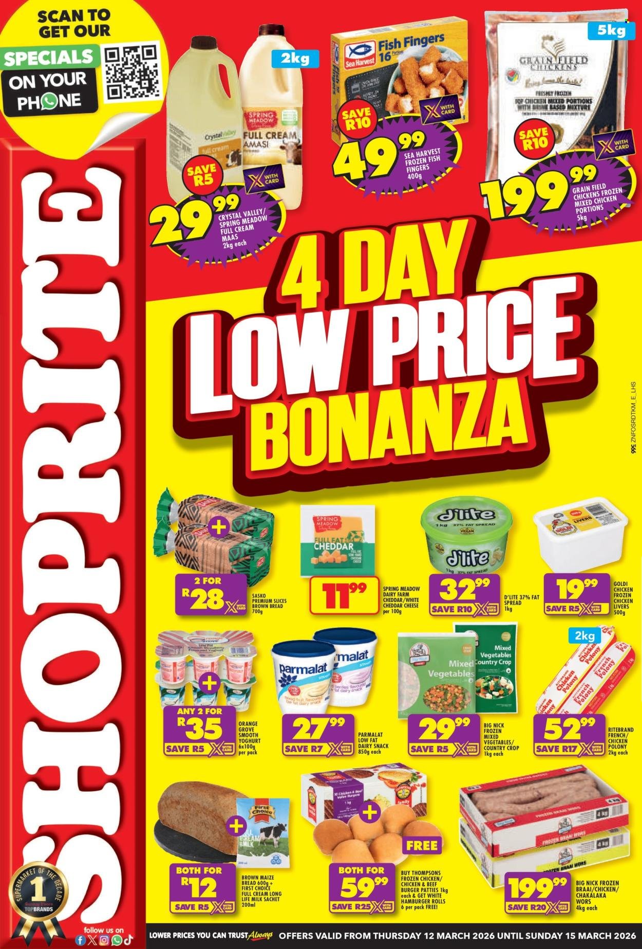 SHOPRITE specials - Low Price Bonanza KwaZulu Natal (2026-03-12 - 2026-03-15) | 1