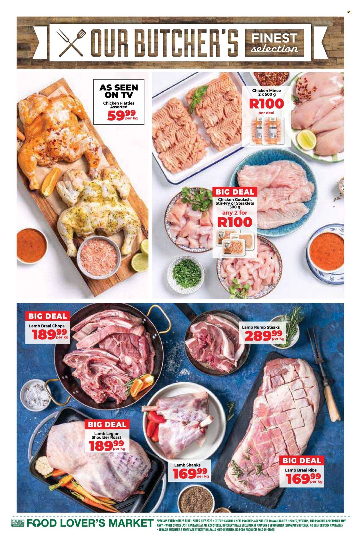 FOOD LOVER'S MARKET specials - From Monday 22 Jun 2026