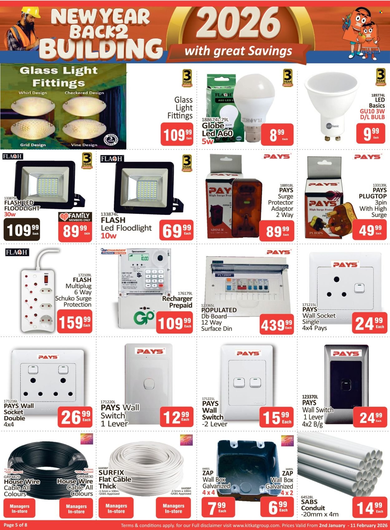 KIT KAT CASH & CARRY specials - Buildmart - Back 2 Building Leaflet (2026-01-02 - 2026-02-11) | 5