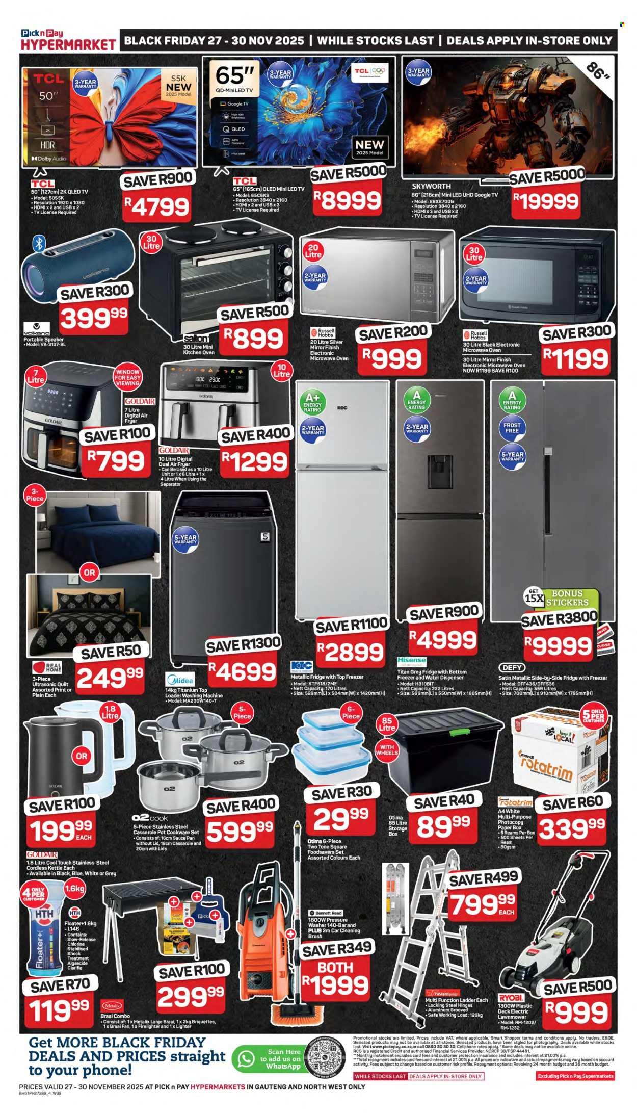 PICK N PAY specials - Hypermarket Black Friday Specials (2025-11-27 - 2025-11-30) | 4