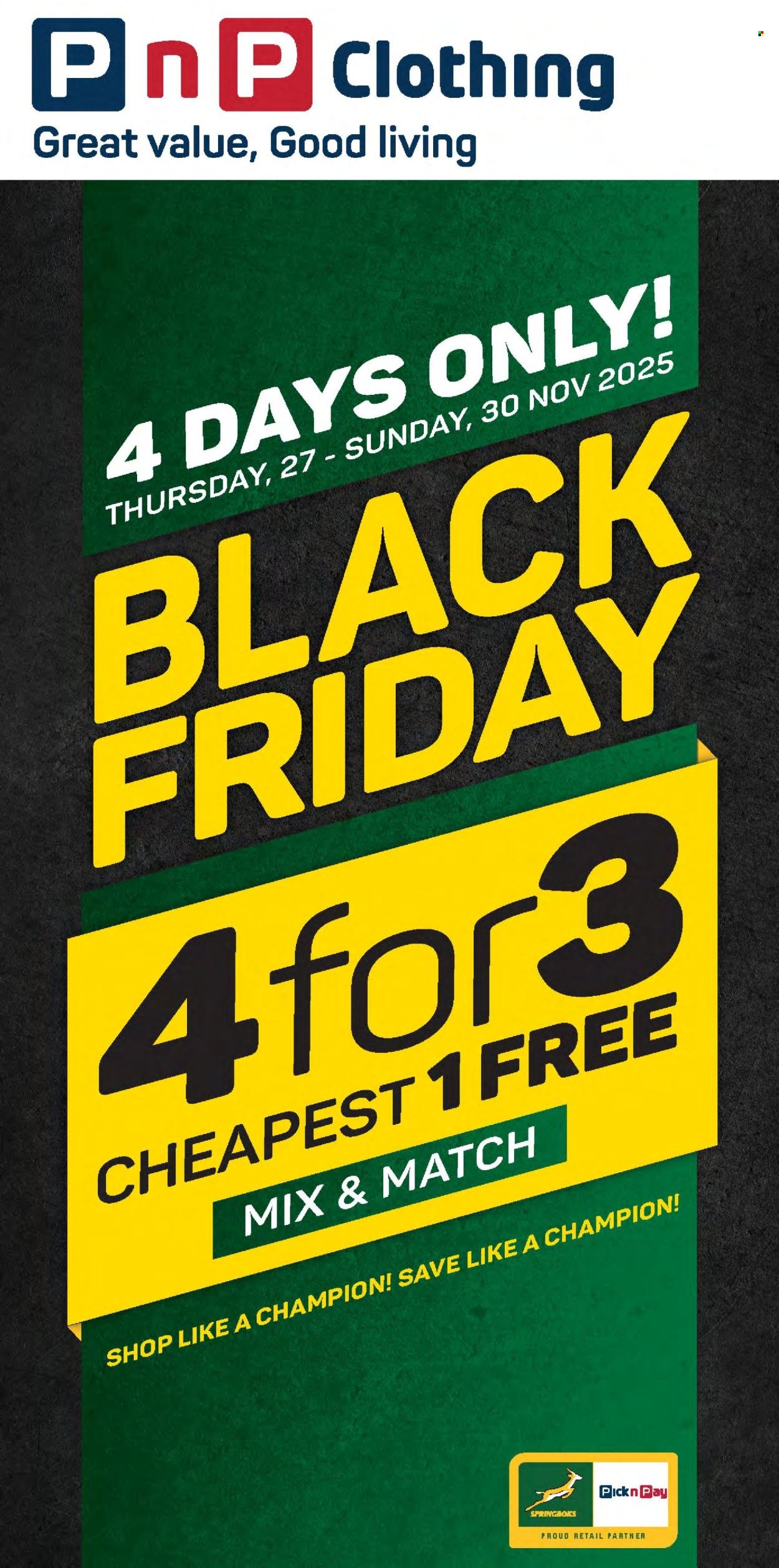 PICK N PAY specials - Hypermarket Black Friday Specials (2025-11-27 - 2025-11-30) | 6