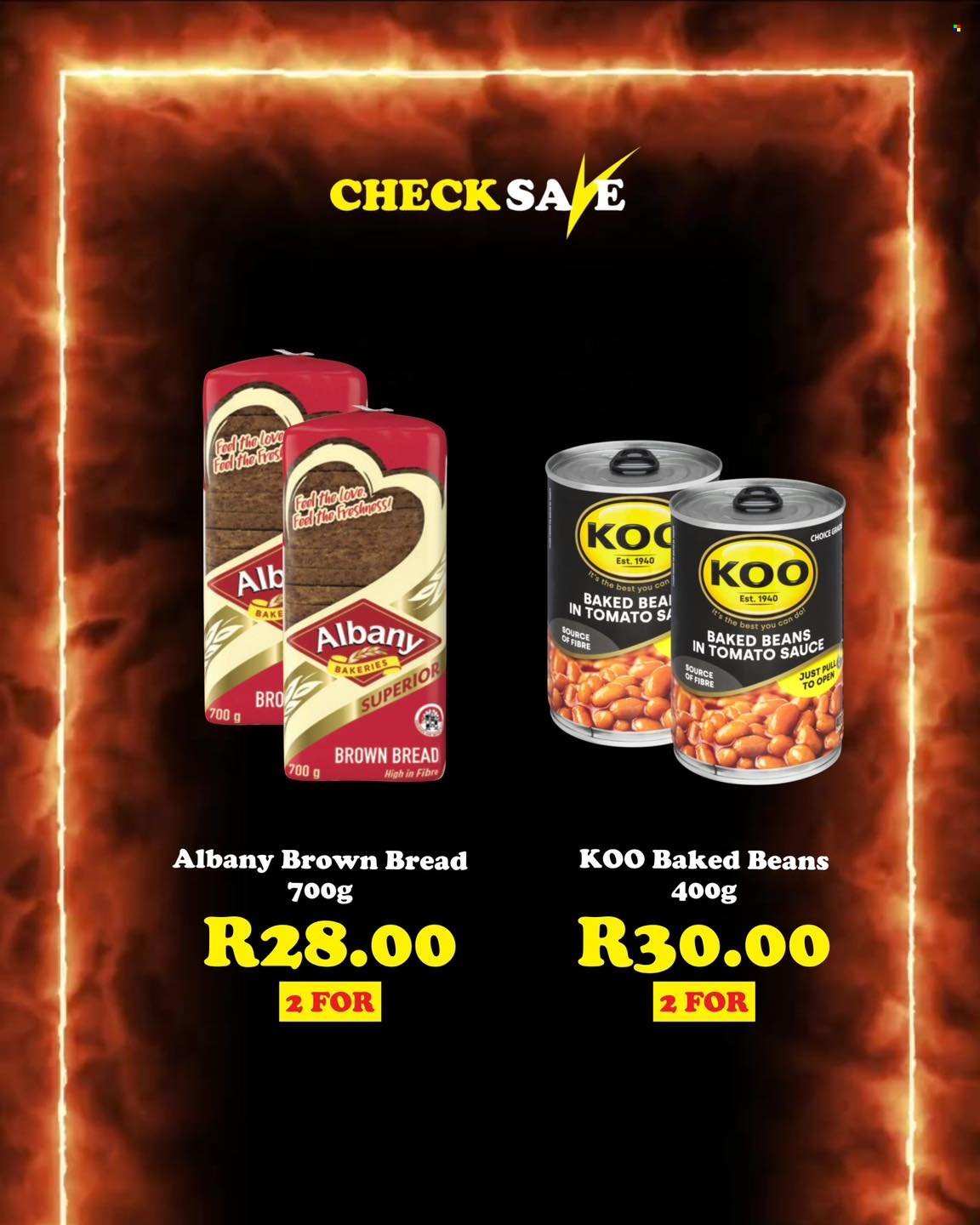 CHECK SAVE specials - From Wednesday 27 May 2026