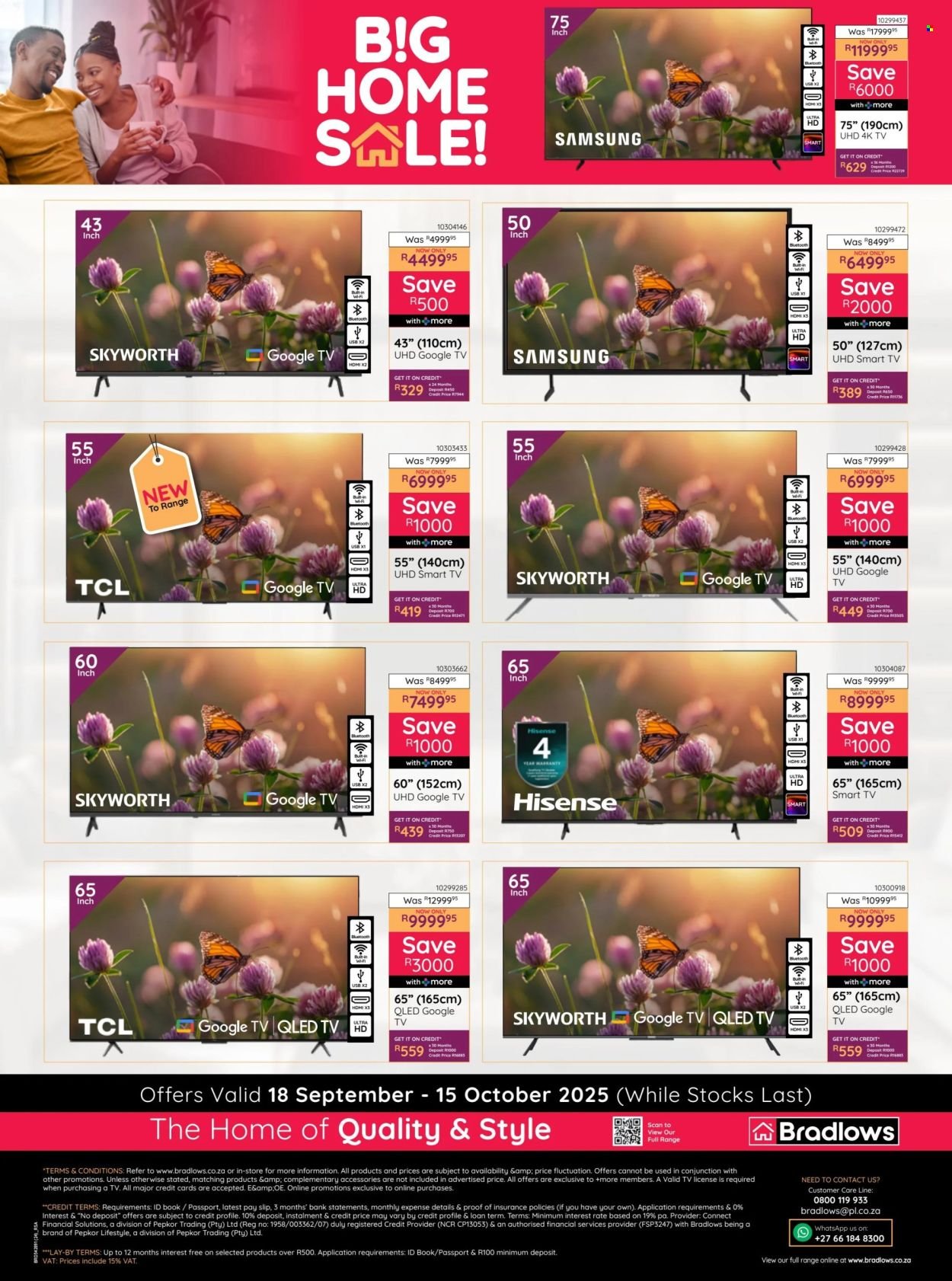 BRADLOWS specials - From Thursday 18 Sept 2025 (2025-09-18 - 2025-10-15) | 24
