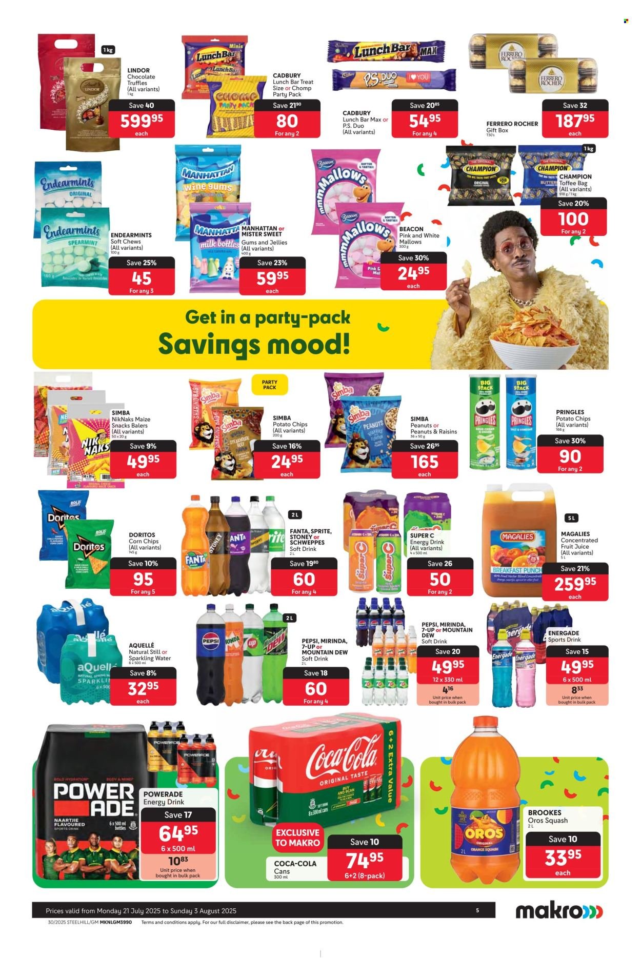 MAKRO specials - Birthday prince-drop party (2025-07-21 - 2025-08-03) | 5