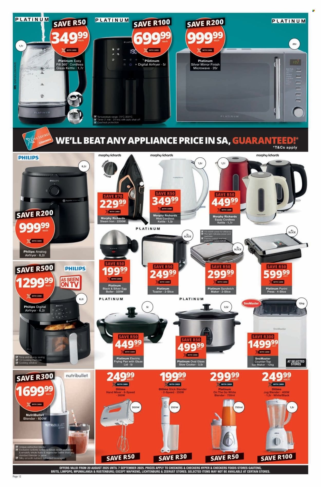 CHECKERS specials - August Month-End Promotion (2025-08-20 - 2025-09-07) | 12