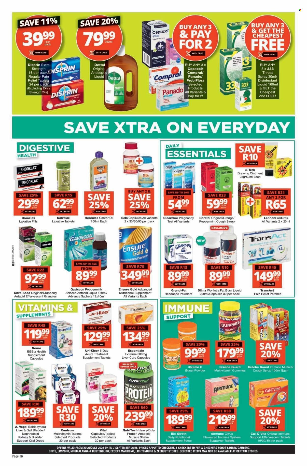 CHECKERS specials - August Month-End Promotion (2025-08-20 - 2025-09-07) | 16