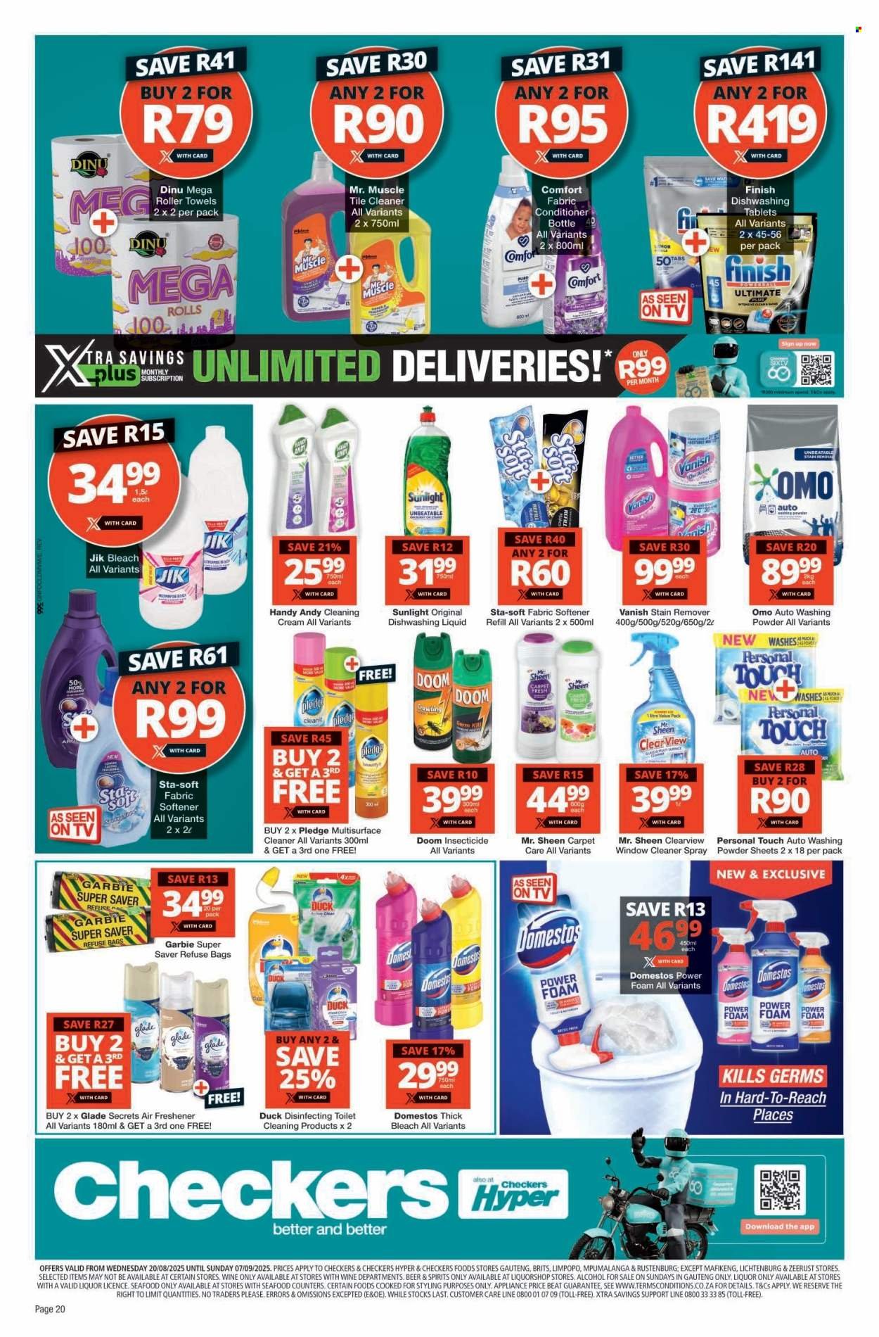 CHECKERS specials - August Month-End Promotion (2025-08-20 - 2025-09-07) | 20