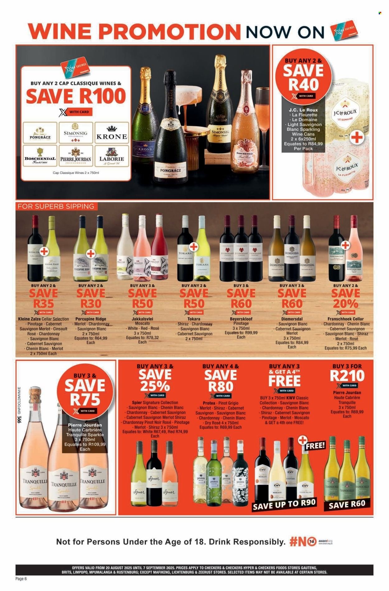 CHECKERS specials - August Month-End Promotion (2025-08-20 - 2025-09-07) | 6