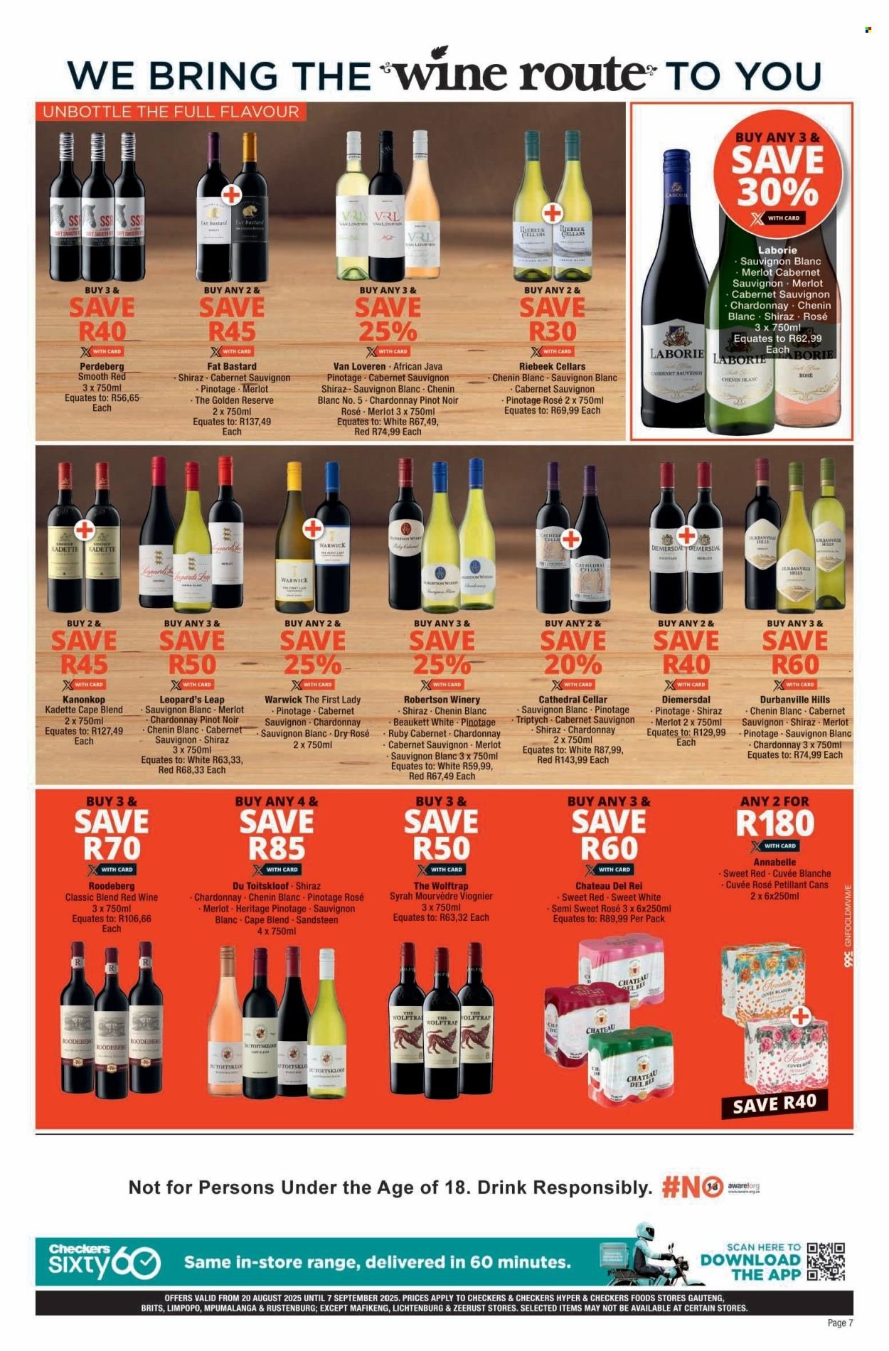 CHECKERS specials - August Month-End Promotion (2025-08-20 - 2025-09-07) | 7