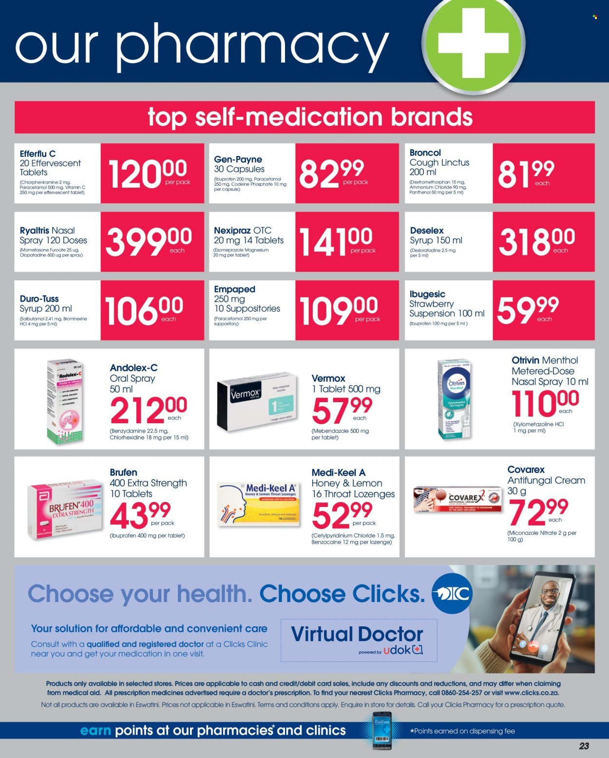 CLICKS specials - From Tuesday 22 Jul 2025 (2025-07-22 - 2025-08-06) | 23