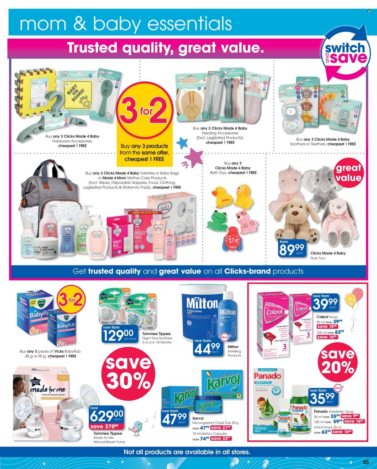 CLICKS specials - From Tuesday 22 Jul 2025 (2025-07-22 - 2025-08-06) | 55