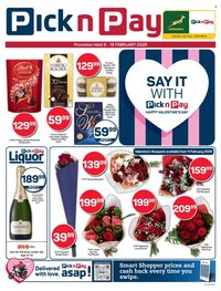 PICK N PAY specials - Valentine's Day Specials (2026-02-09 - 2026-02-15)