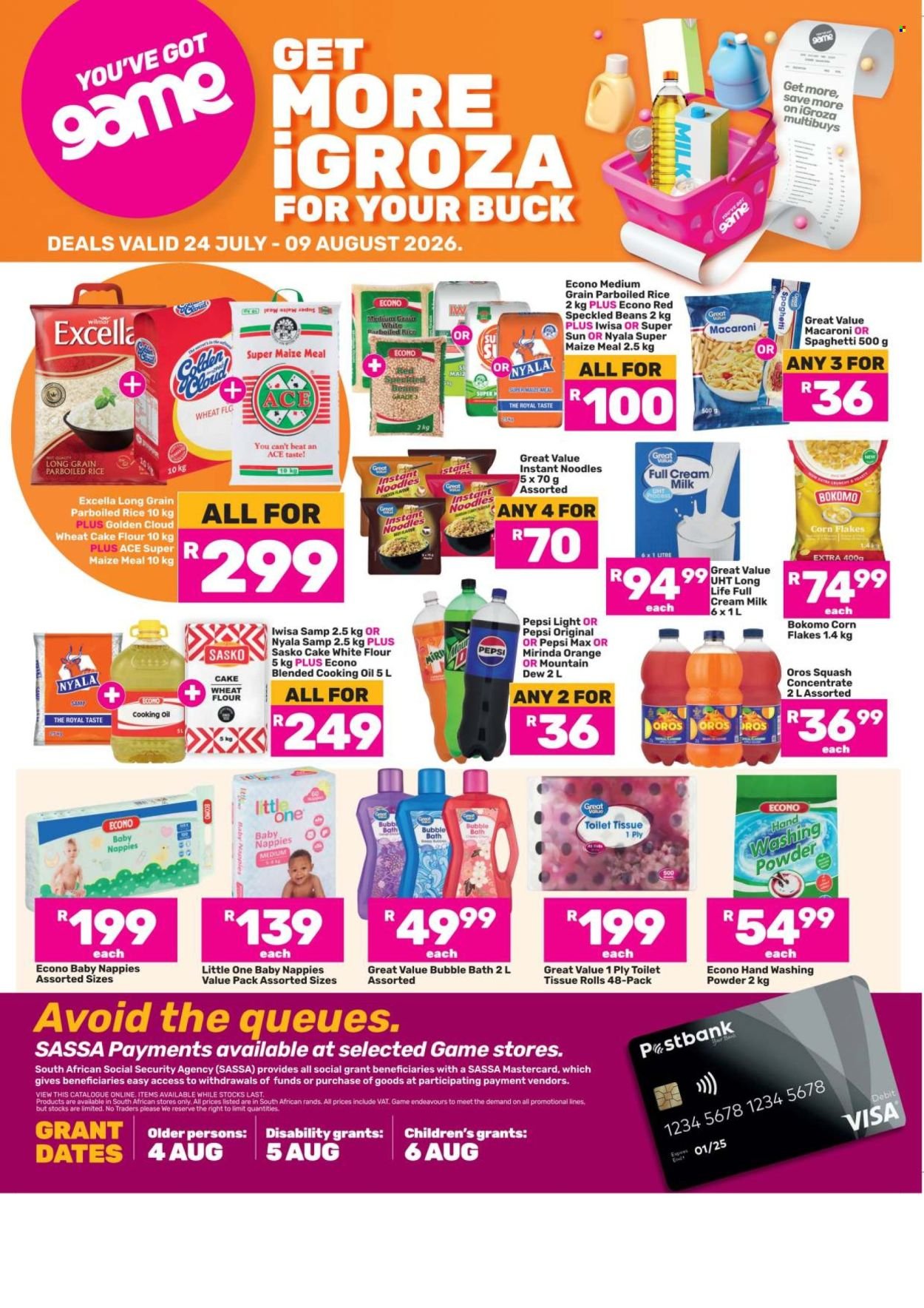 GAME specials - Get More iGroza For Your Buck