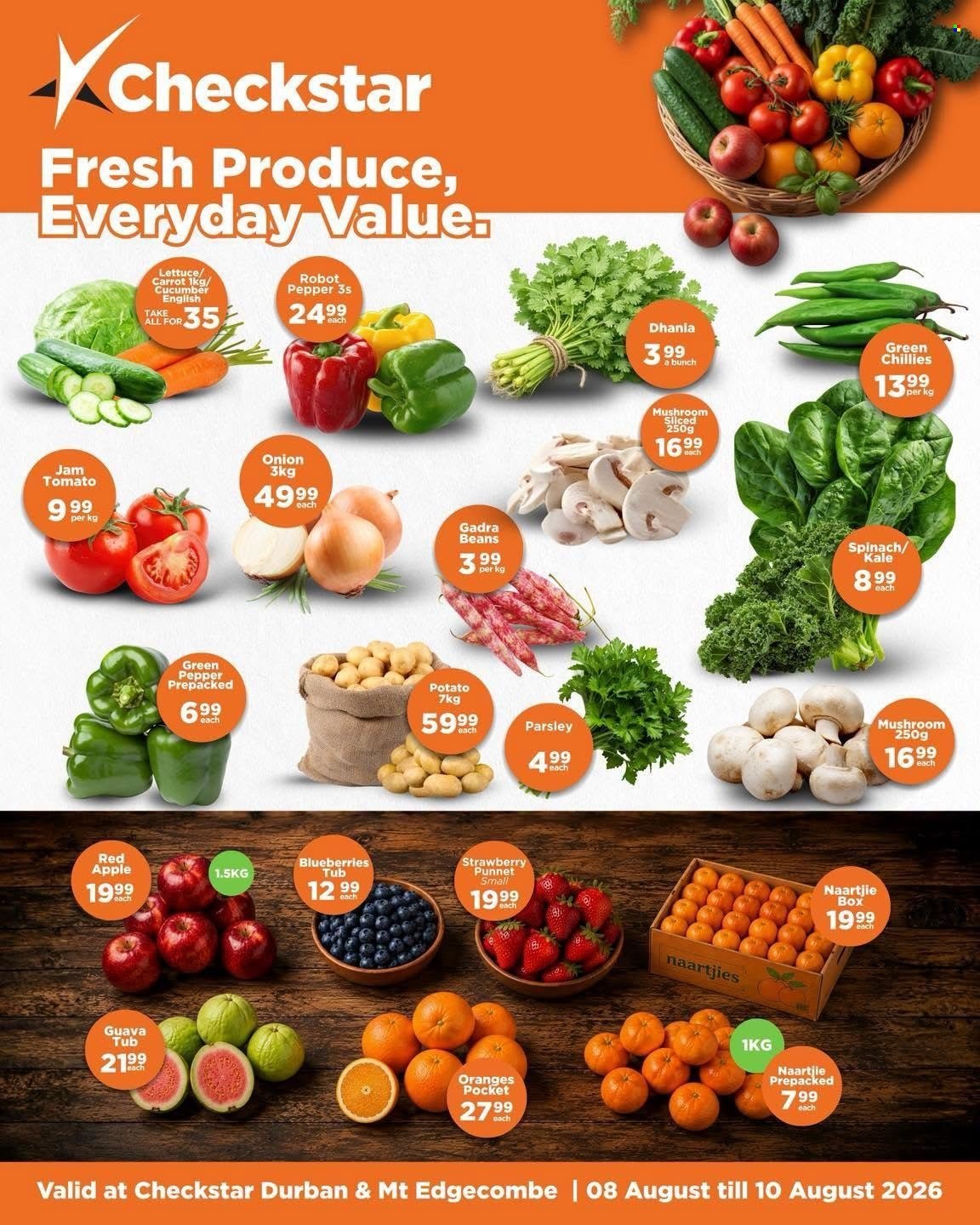 CHECKSTAR specials - From Saturday 8 Aug 2026