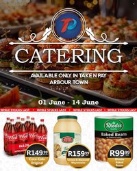 TAKE N PAY specials - From Monday 1 Jun 2026