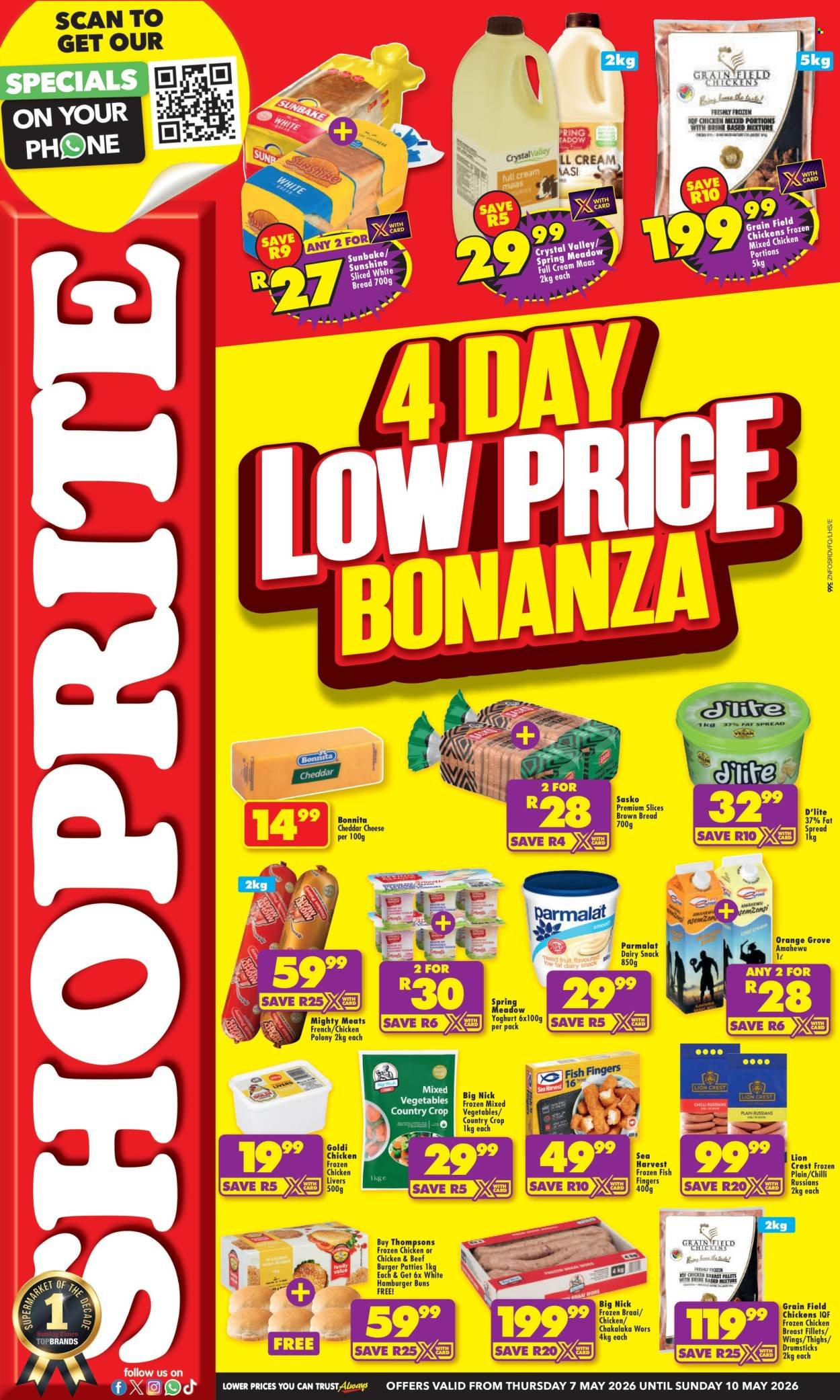 SHOPRITE specials - Low Price Bonanza KwaZulu Natal (2026-05-07 - 2026-05-10) | 1
