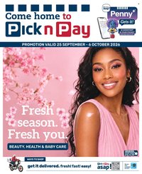 PICK N PAY specials - Health & Beauty Specials