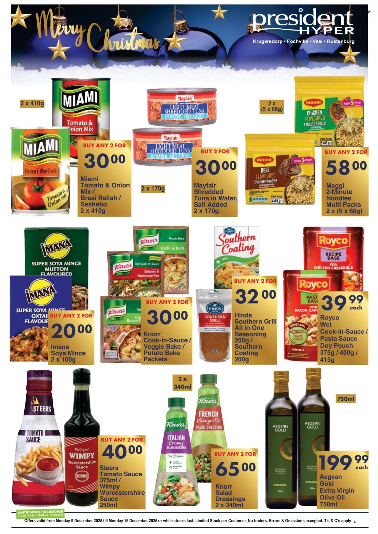 PRESIDENT HYPER specials - Christmas Sale (2025-12-09 - 2025-12-15) | 6