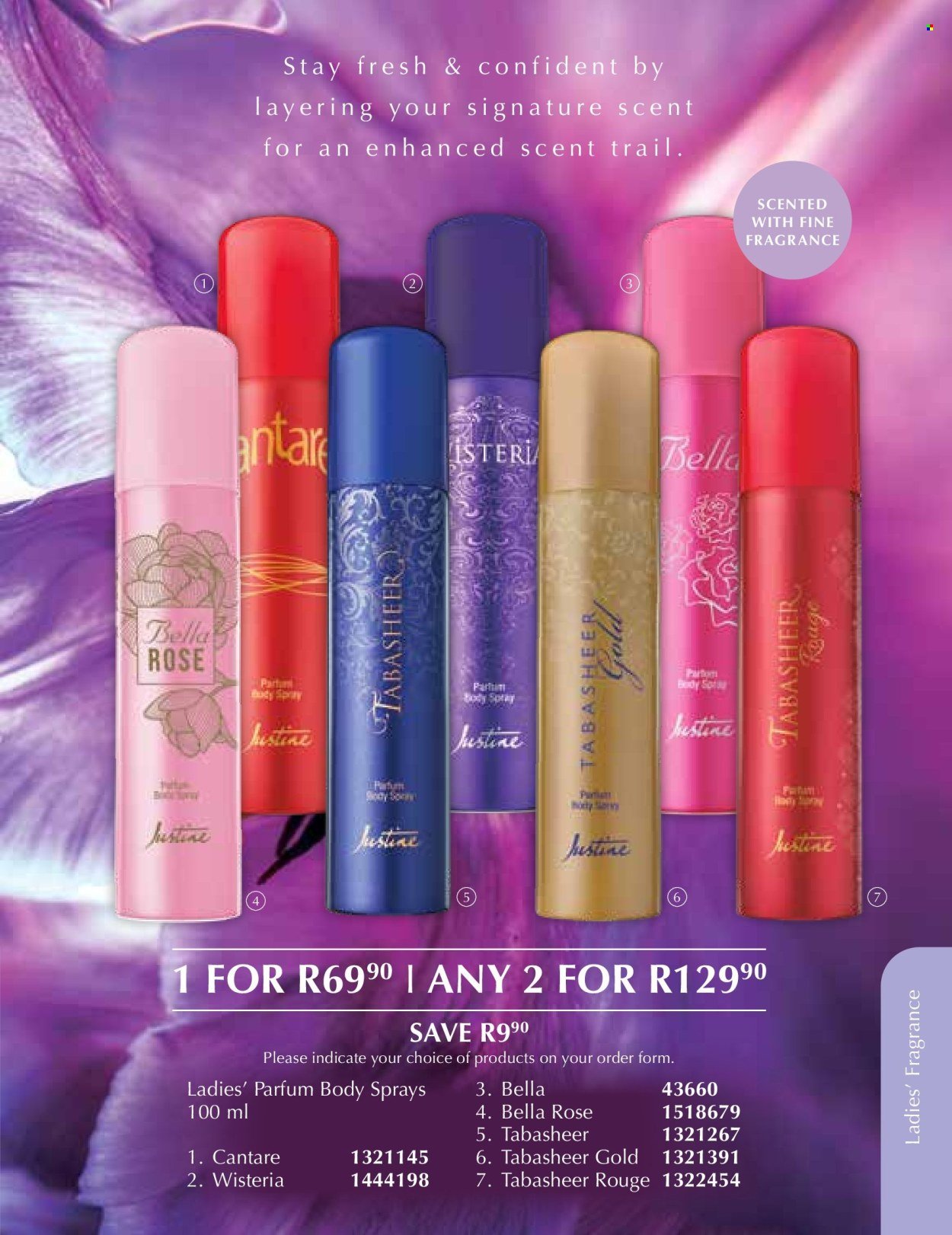 JUSTINE specials - DECEMBER (2025-12-01 - 2025-12-31) | 52