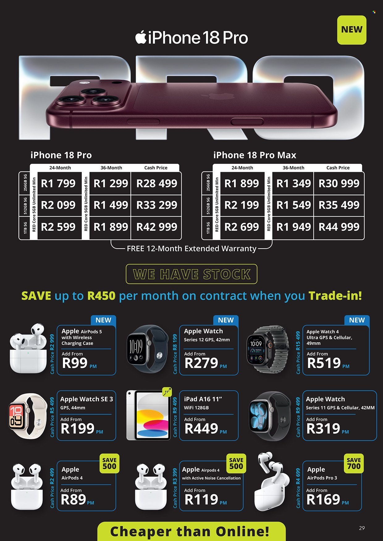 CELLUCITY specials - October 2026